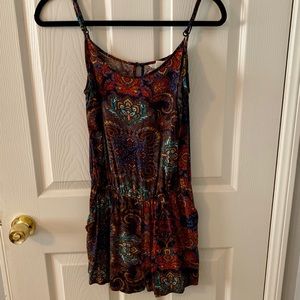 H&M Medium patterned romper with pockets